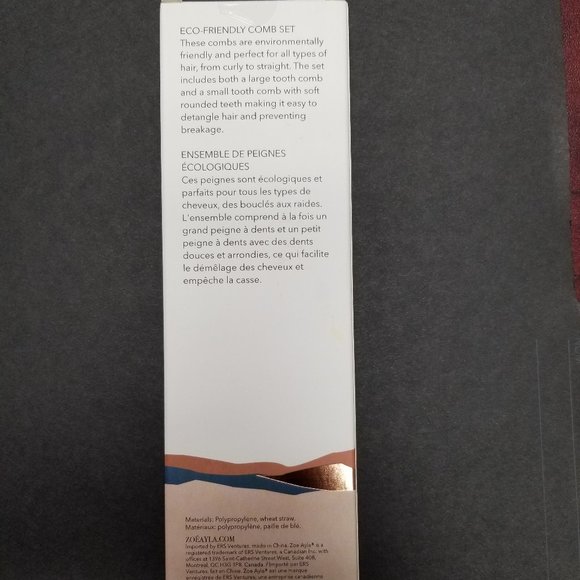 Zoe Ayla Eco Friendly Comb Set - Picture 3 of 3